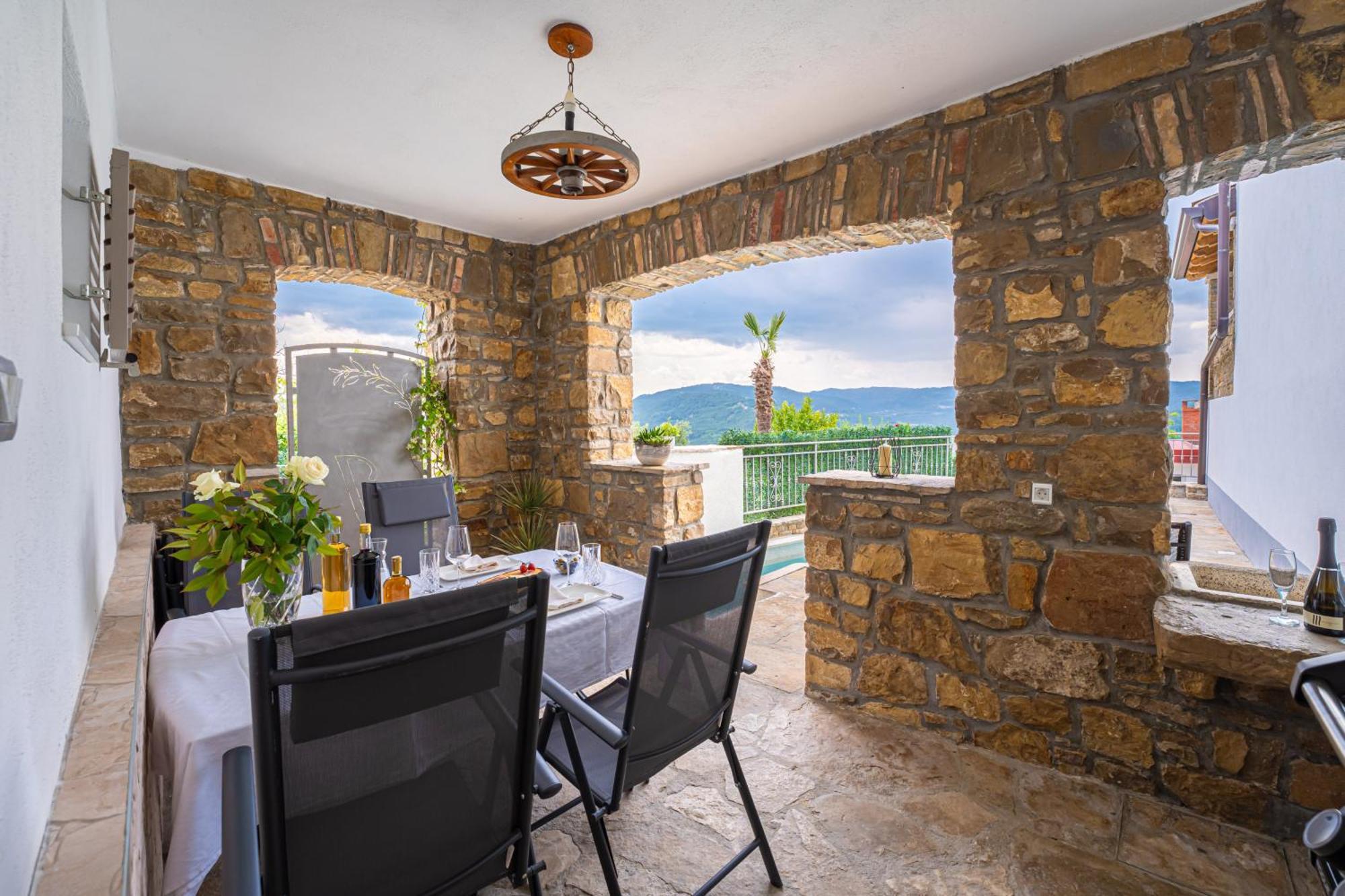 Holiday Home Belveder Motovun Livade Eksteriør billede
